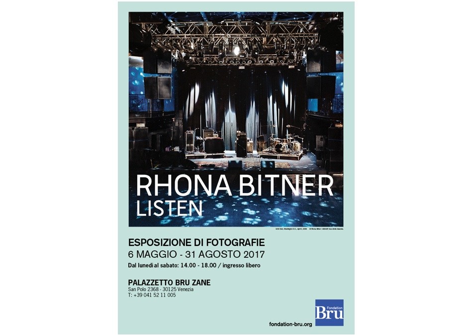 LISTEN, Rhona Bitner Accrochage de photographies